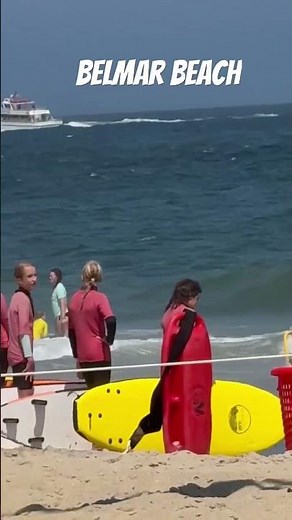 Belmar beach New Jersey