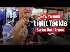 Light Tackle Swim Bait Trace | ASFN Baits & Traces