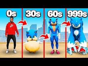 Alle 30 SEKUNDEN VERWANDELT sich SONIC in GTA 5!