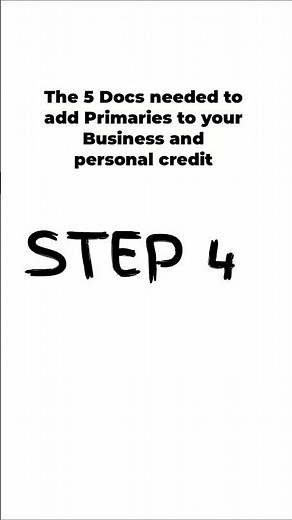 How To Add Primary Tradelines Properly (Required Documents Explained)