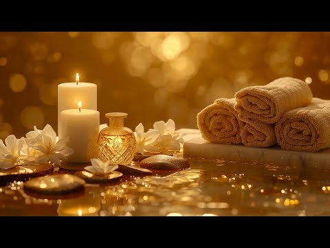 Peaceful Spa Atmosphere – Candle Glow & Emotional Healing Music