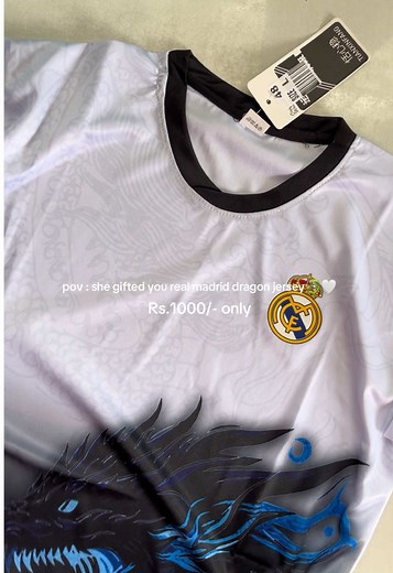 Affordable Real Madrid Dragon Jerseys Under Rs.1000
