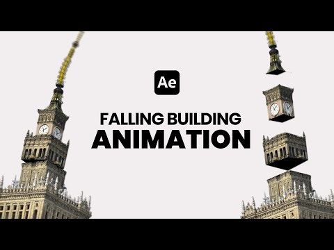 How to Create a Falling Building Effect in After Effects