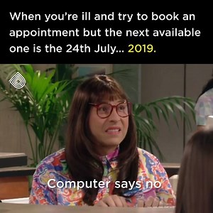 87K views · 402 reactions | But thankfully there is a way to get the computer to say 'yes'...  Book an appointment and see a caring UK GP in as little as 6 minutes.  www.pushdoctor.co.uk ♥️ | Push Doctor | Facebook