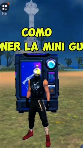 como poner la mini gun es mi mapa de free fire #freefire #seguimi #garenafreefire