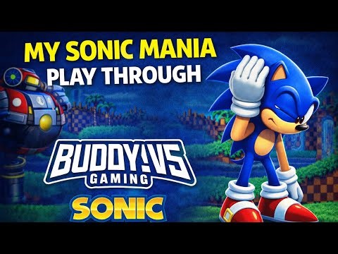 Sonic Mania Playthrough – Stage 1 | Chaos Emerald & No Deaths!