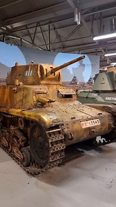 The M14/41 was one of the main Italian tanks used in the Second World War, and is one of our more uncommon vehicles in our collection. 🔗You can hear more about this vehicle in our Tank Chat video - https://www.youtube.com/watch?v=db0y41gz8nA | The Tank Museum