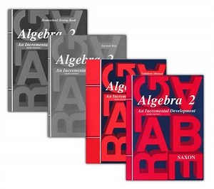 Saxon Algebra 2 Homeschool Kit with Solutions Manual, 3rd Edition