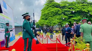 13K views · 1.2K reactions | I just arrived at the Dome Event Centre to declare open the Nigerian Armed Forces Defence Retreat happening in Asaba. | Dr. Ifeanyi Arthur Okowa | Facebook