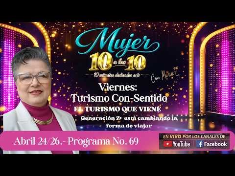 Programa No. 69.- Generación Z: La Revolución del Turismo Con-Sentido | MariaE Mejía #69