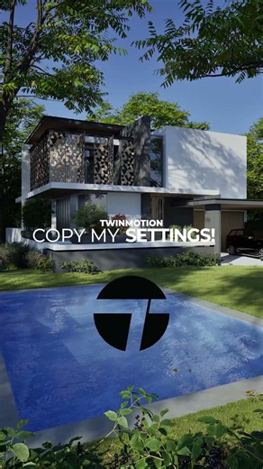 Copy my Twinmotion 2026 render settings! #twinmotionguru #twinmotionmasterclass #twinmotion