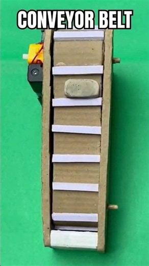 1st Prize Winner Conveyor Belt Working Model for Science Exhibition! 🚀📦 #shorts #scienceproject