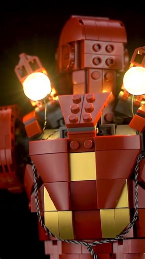 Briksmax 2.0 Light Kit For LEGO Iron Man Mark 3 Collectors' Edition 76344