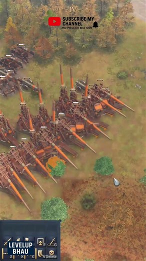 Just 1 CLICK → City GONE 🤯💥| Trebuchet Army #AOE4 #GamingShorts #SiegeBattle #Trebuchet #ArmyVsCity