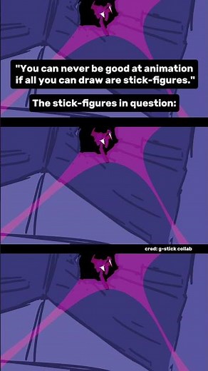 Stick-figures built like THIS? #animation #indieartists #stickman