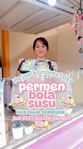 514K views · 7.3K reactions | Ide jualan market day permen bola susu...