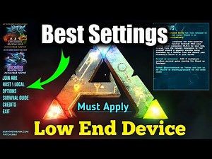 11 Best Settings for Ark Survival Evolved Low End Device (PC/Xbox/Ps4)