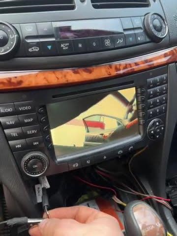 Rear view camera on comand ntg1