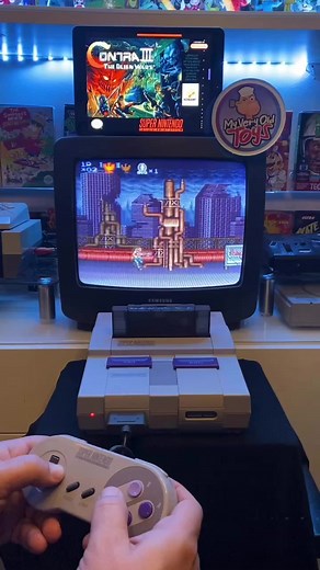 Contra III: The Alien Wars, also known as Super Probotector in Europe, is easily one of the best Contra games ever made. If you’re in your 40s, you’ve probably played it a lot! 😁Which Contra/Probotector game is your favorite in the series?Contra (Arcade), Contra (NES), Super C (NES), Contra Hard Corps (Sega), or Contra III (SNES)?💬 Let me know in the comments💾 Save it for later❤️ Like it!🌟 Follow @myveryoldtoys for more content like this!...#snes #nintendo #supernintendo #snesgames #supernin