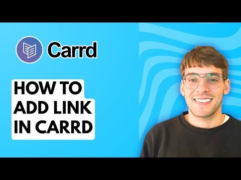 How to Add Link in Carrd [2026 Full Guide]