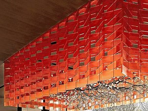 开灯 带你看亚克力如何做出高级感！#亚克力板 #设计 #商业空间设计 #新型材料 #高级感隔断