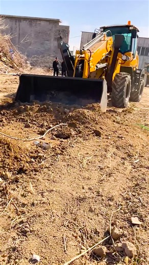 Telescopic Boom Loader with Interchangeable Tools