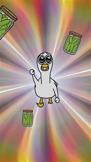 Admiring pickles with a huge appetite 🥒😋 #animation #comedy #pickles