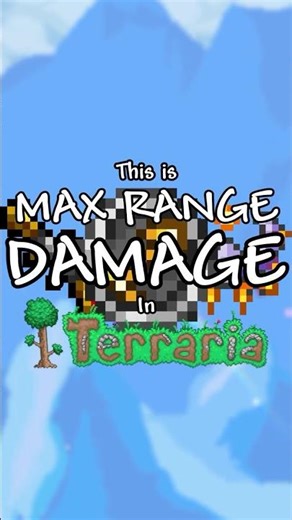 This is What Max Melee Range Damage Looks Like in Terraria...