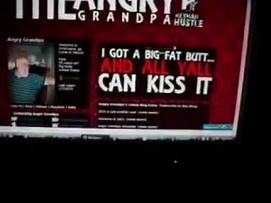 Angry Grandpa MySpace IM prank