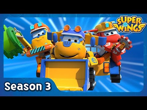 Treehouse Trouble | super wings season 3 | EP02