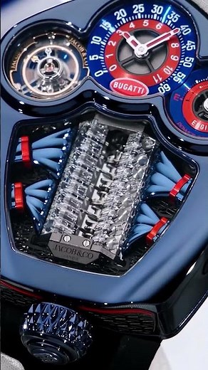 Jacob & Co x Bugatti Tourbillon Blue Titanium | One of the World's Most Incredible Luxury Watches