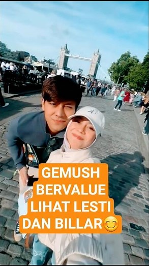 GEMUSH BERVALUE LIHAT KEBAHAGIAAN LESTI DAN BILLAR#lesti #billar