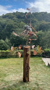 18K views · 19K reactions | Playing with butterflies and wind | Wire Sculpture by Fantasywire | Facebook