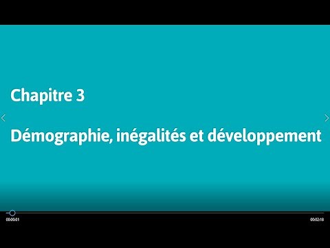 Géo 2de : Démographie, inégalités et développement