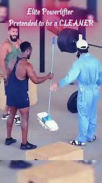 Elite Powerlifter Pretended to be a CLEANER ... Gym Prank Champions | Funny Anatoly Moments