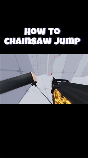 How to chainsaw jump in rivals