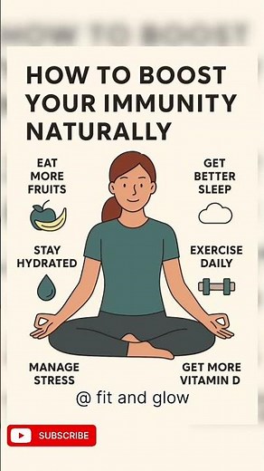 Natural ways to strengthen your immune system