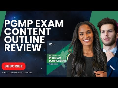 Program Management Marathon (Standard for Program Management, PgMP Content Outline, PgM Basics)