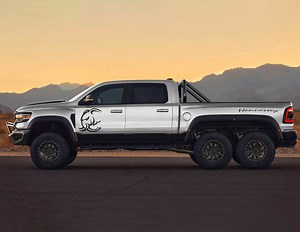 Hennessey Mammoth 6×6 Hellephant-Powered Ram TRX Has 1200HP