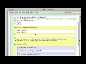 Greenfoot Lesson 24 - Animate & Vertically Lock Image