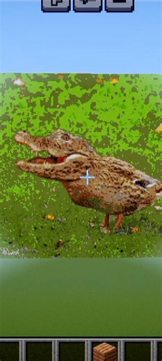 This Minecraft Pixel Art Gets Worse Every Second | #minecraftshorts #cringecomedy #pixelart #cringe