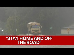 Massive flooding in New Smyrna Beach, Florida from Ian