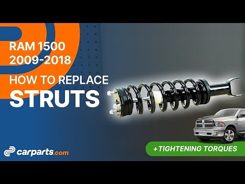 How to replace the Struts 2009-2018 Dodge RAM 1500 🚗