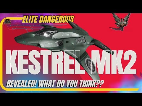 Kestrel Mark II Elite Dangerous - First Look at 2026's New Military Ship