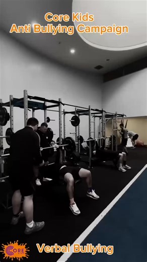 💬 Words can build people up… or break them down. Verbal bullying isn’t “just messing around.” Name-calling, teasing, or mean jokes hurt: ❌ “He’s so weak.” ❌ “That’s embarrassing.” ❌ “Is that all he can lift?” Choose kindness. 💜🧡 Speak with respect. Lift others up—always. #KindWordsMatter #StopBullying #BeKind #RespectOthers #PositiveVibes #PowerForGood #corekids #AntiBullyingWeek | CORE Kids