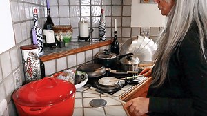 24K views · 480 reactions | Evelyn explored the sounds of every pot, pan and bread bin she could find and the result was amazing... | Dame Evelyn Glennie | Facebook