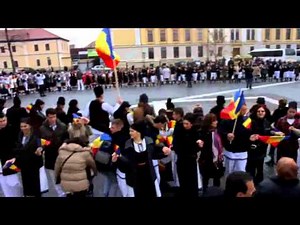 Hora Unirii, de 1 decembrie 2012 @ Piata Cetatii Alba Iulia
