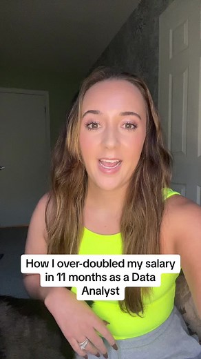 See how I did it! Doubling my data analyst salary. #dataanalyst #salarynegotiation #dataanalytics