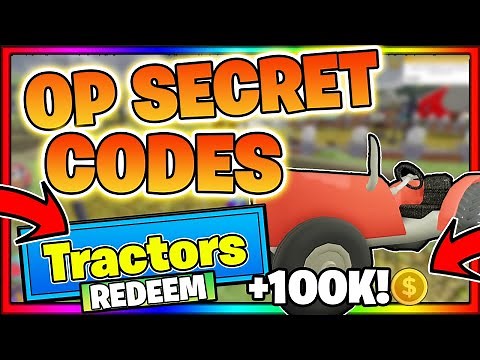 ALL NEW OP *TRACTORS & MONSTERTRUCKS* UPDATE CODES! Roblox Welcome To Farmtown