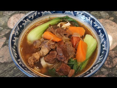 How to Make Taiwanese Beef Noodle Soup (如何做台式牛肉麵)